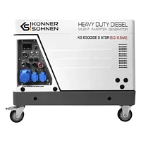 Генератор інверторний дизельний Könner & Söhnen (KS 6500iDE S ATSR)