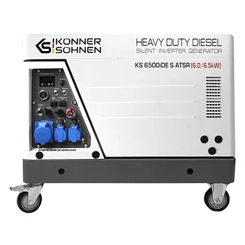 Генератор інверторний дизельний Könner & Söhnen (KS 6500iDE S ATSR)