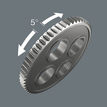 Набор инструмента WERA Kraftform Kompakt Zyklop Speed 1/4" 26 ед. 6PT (05051045001)