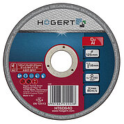 Круг отрезной по металлу Hoegert 125x1,6x22,23 мм (HT6D640)