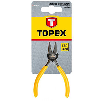 Плоскогубцы прямые прецизионные TOPEX 120 мм (32D030)