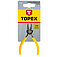 Плоскогубцы прямые прецизионные TOPEX 120 мм (32D030) Плоскогубцы прямые прецизионные TOPEX 120 мм (32D030)