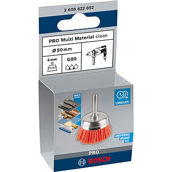 Щітка нейлонова чашкова Bosch P80 50 мм (2608622052)