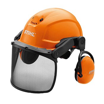 Шлем защитный с наушниками и сетчатой маской Stihl DYNAMIC Ergo (00008880808)