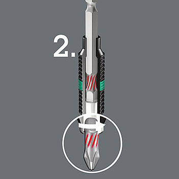 Набор бит WERA Bit-Check 10 BiTorsion 1 1/4" 10 шт. (05056374001)