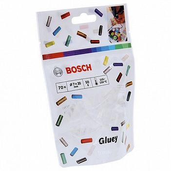 Клейові стрижні Bosch Gluey 7x20 мм 70 шт (2608002004)