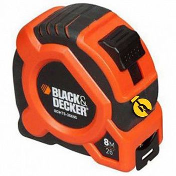 Рулетка Black&Decker 8 м (BDHT0-30095)