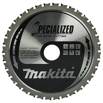 Диск пильный по металлу Makita SPECIALIZED 185x1,5х30 мм (B-33417)