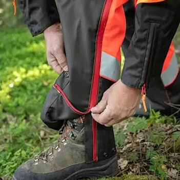 Штаны от дождя Husqvarna Technical Vent High Viz размер L/54-56 (5976627-54)