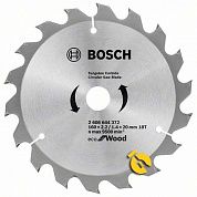 Диск пиляльний по дереву Bosch Eco for Wood 160x20/16 мм (2608644372)