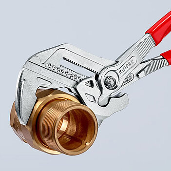 Клещи переставные KNIPEX Cr-V 300 мм с кнопочным фиксатором (86 03 300)