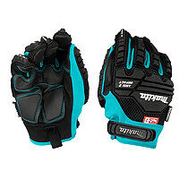 Рукавички Makita Impact-Rated M розмір XL / р.10 протиударні (P-84486)