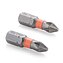 Біта Phillips Sturmax 1/4" PH2 2 шт. (1041M-PH2-025-2)