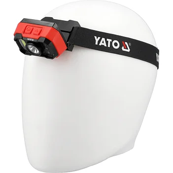 Фонарь налобный аккумуляторный Yato (YT-085942)