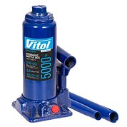 Домкрат гідравлічний пляшковий VITOL 5 т (DB-05004K)
