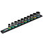 Набір головок 6-гранних ударних WERA 9607 B Impaktor 1 3/8" 10 шт. (05005451001)