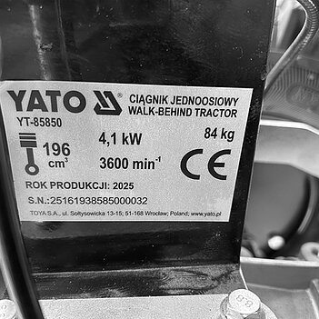 Культиватор бензиновый Yato (YT-85850)