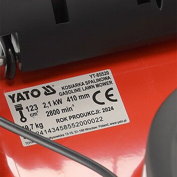 Газонокосилка бензиновая Yato (YT-85520)