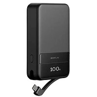 Пoвepбaнк EcoFLow RAPID Magnetic Power Bank 10000 Black 10000 mAh (EF-RAPID10000-B-EU)