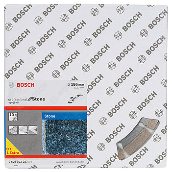 Диск алмазный сегментированный Bosch Standard for Stone 180х2,0x22,23мм 10 шт. (2608603237)