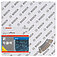 Диск алмазный сегментированный Bosch Standard for Stone 180х2,0x22,23мм 10 шт. (2608603237)