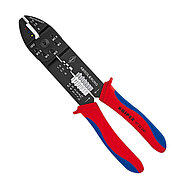 Клещи для снятия изоляции и обжима клемм KNIPEX 240 мм (97 22 240)
