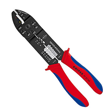 Клещи для снятия изоляции и обжима клемм KNIPEX 240 мм (97 22 240) Клещи для снятия изоляции и обжима клемм KNIPEX 240 мм (97 22 240)