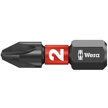 Набор бит ударных WERA Bit-Box 15 Impaktor PH2 1/4" 15 шт. (05057752001)