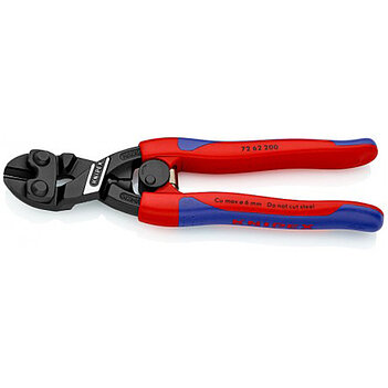 Бокорезы KNIPEX Cr-V 200 мм прецизионные для мягких металлов и пластмассы (72 62 200)