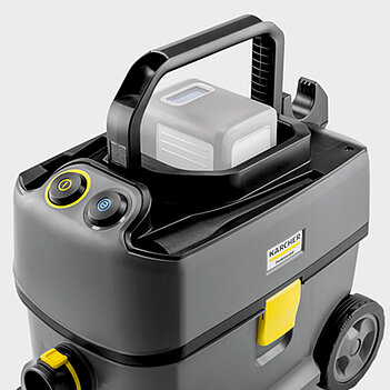 Пылесос аккумуляторный Karcher T 10/1 Bp (1.527-352.0) - без аккумулятора и зарядного устройства