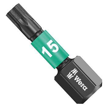 Бита ударная Torx WERA 867/1 IMP DC Impaktor 1/4" TX15 1 шт. (05057623001)