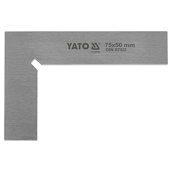 Кутник слюсарний Yato 75 х 50 мм (YT-70750)