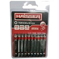 Біта Torx Haisser 1/4" T30 10 шт (89236)