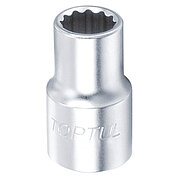 Головка торцевая 12-гранная Toptul 1/2" 12 мм (BAEB1612)
