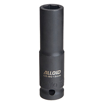 Головка торцевая 6-гранная ударная удлиненная Alloid Cr-Mo 1/2" 13 мм (GUG-51113)