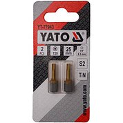 Бита Torx Yato 1/4" T20 2 шт. (YT-77943)