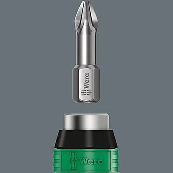 Викрутка динамометрична з набором біт WERA Kraftform 7440/41/42 0.3-6.0 Нм 27 шт. (05074739001)