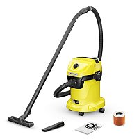Пылесос аккумуляторный Karcher WD 3-18 V-17/20 (1.628-550.0) - без аккумулятора и зарядного устройства