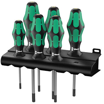 Набір викруток WERA Kraftform Plus 367/6 Torx 6 шт. (05028062001) Набір викруток WERA Kraftform Plus 367/6 Torx 6 шт. (05028062001)