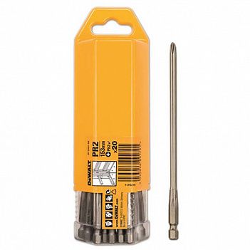 Біта Phillips DeWalt 1/4" PH2 20 шт (DT7207)