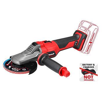 Угловая шлифмашина аккумуляторная Einhell TP-AG 18/125 F Li BL - Solo (4431175) - без аккумулятора и зарядного устройства Угловая шлифмашина аккумуляторная Einhell TP-AG 18/125 F Li BL - Solo (4431175) - без аккумулятора и зарядного устройства