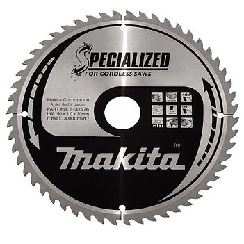 Диск пиляльний по дереву Makita Specialized 190х1,4х30 мм (B-32976)