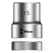 Головка торцевая 6-гранная WERA Zyklop 8790 HMC Cr-V 1/2" 15 мм (05003606001)