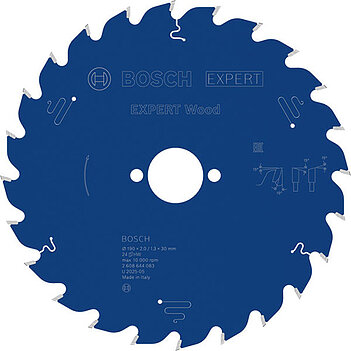 Диск пильный по дереву Bosch Expert Wood 190х1,3x30мм (2608644083)