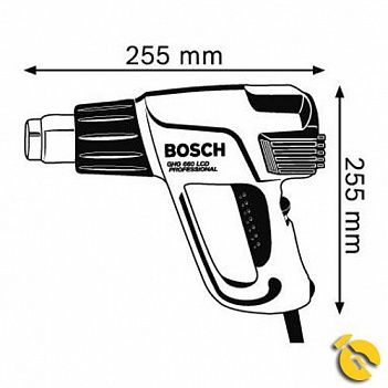 Термоповітродувка Bosch GHG 660 LCD (0601944703)