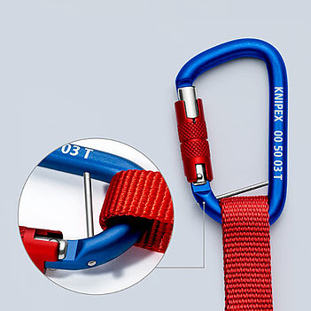 Строп страхувальний KNIPEX 6 кг (00 50 13 T BK)