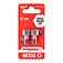 Біта ударна Hex Milwaukee Shockwave Impact Duty 1/4" 12,0 мм 2 шт. (4932430900)