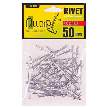 Заклепки Alloid 4,0х8,0 мм 50 шт. (RA-4080)