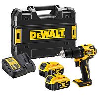 Аккумуляторная ударная дрель-шуруповерт DeWalt (DCD709P2T)