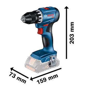Набор инструментов аккумуляторных Bosch PRO (0615A5007L)